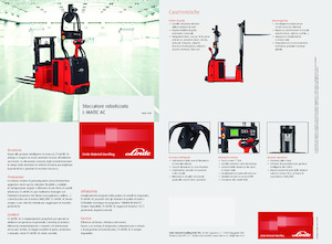 Stoccatori per pallet uomo in piedi Linde L-MATIC AC