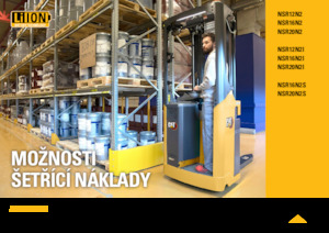 Stoccatori per pallet uomo in piedi Caterpillar NSR20N2S