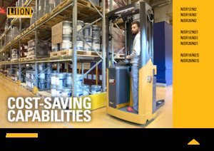 Stoccatori per pallet uomo in piedi Caterpillar NSR20N2S