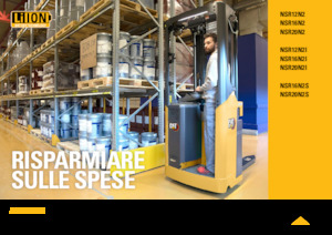 Stoccatori per pallet uomo in piedi Caterpillar NSR20N2S