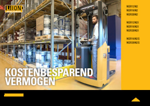 Stoccatori per pallet uomo in piedi Caterpillar NSR20N2S