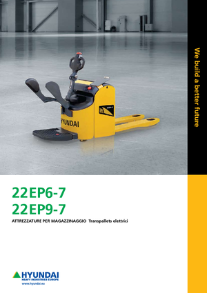 Transpallet uomo in piedi Hyundai 22 EB 9-7