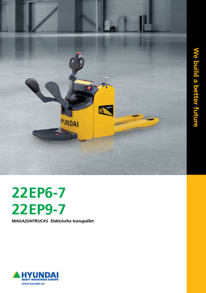 Transpallet uomo in piedi Hyundai 22 EB 9-7