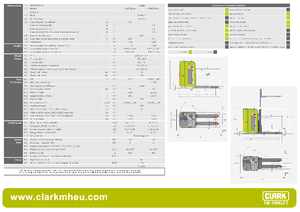 Transpallet uomo in piedi Clark CSPT 20 ac