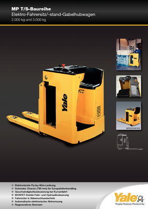 Transpallet uomo in piedi Yale MP 20 T