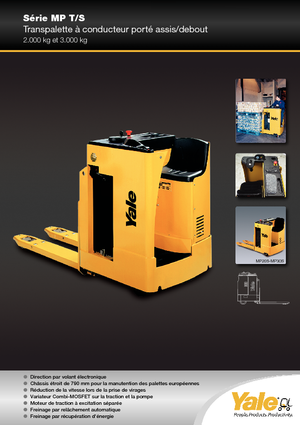 Transpallet uomo in piedi Yale MP 20 T