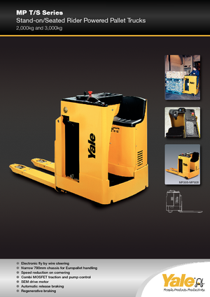 Transpallet uomo in piedi Yale MP 20 T