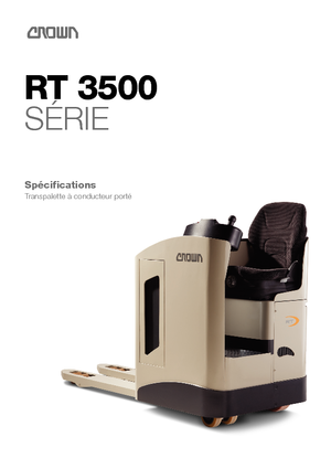 Transpallet uomo in piedi Crown RT 3510-2.0