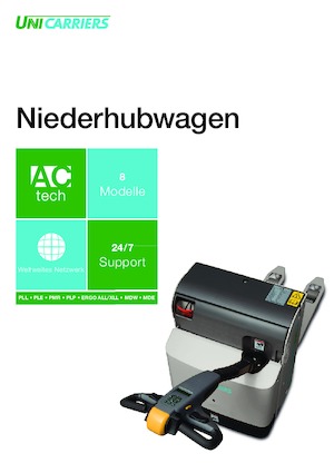 Transpallet uomo seduto UniCarriers Ergo XLL 200