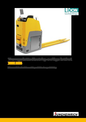 Transpallet uomo seduto Jungheinrich ESE 533