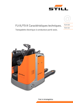 Transpallet uomo seduto Still FU-X 20