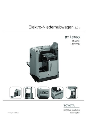 Transpallet uomo seduto Toyota LRE200