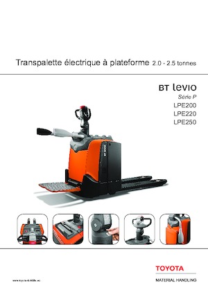 Transpallet uomo seduto Toyota LRE200