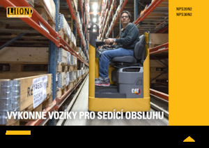Transpallet uomo seduto Caterpillar NPS30N2