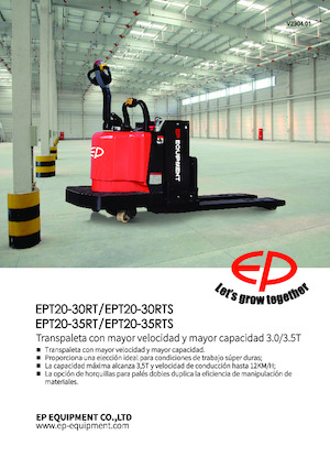 Transpallet uomo in piedi EP EPT20-35RT