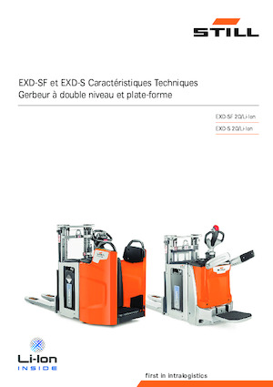 Impilatori Walkie Still EXD-SF 20