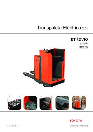 Transpallet uomo in piedi Toyota LSE200