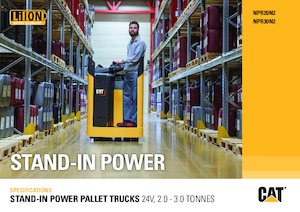 Transpallet uomo in piedi Caterpillar NPR30N2