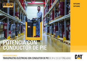 Transpallet uomo in piedi Caterpillar NPR20N2