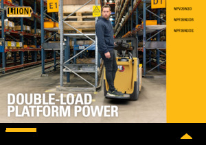 Transpallet uomo in piedi Caterpillar NPV20N3D