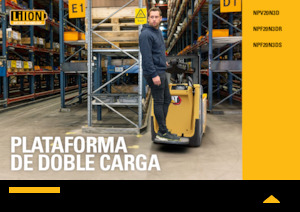 Transpallet uomo in piedi Caterpillar NPV20N3D