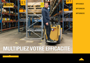 Transpallet uomo in piedi Caterpillar NPV20N3D