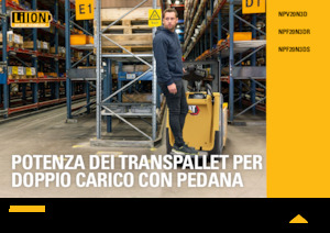 Transpallet uomo in piedi Caterpillar NPV20N3D