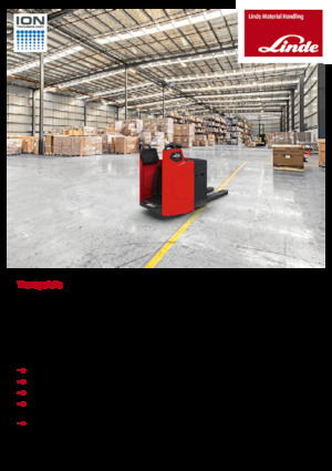 Transpallet uomo in piedi Linde T20FP