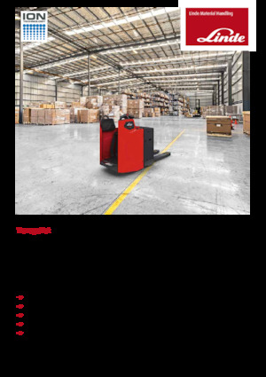 Transpallet uomo in piedi Linde T20FP