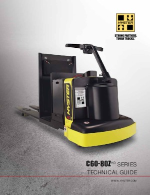 Transpallet uomo in piedi Hyster C80ZHD