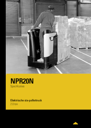 Transpallet uomo in piedi Caterpillar NPR20N