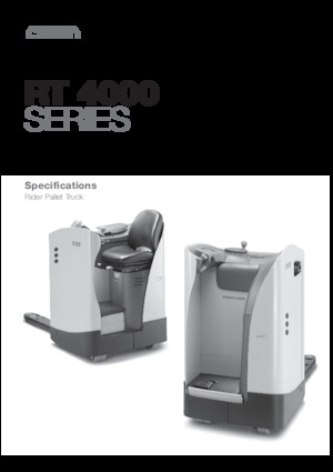 Transpallet uomo in piedi Crown RT 4020-45
