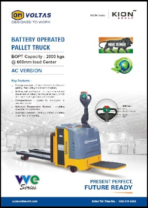 Transpallet uomo in piedi OM VVE BOPT 2T