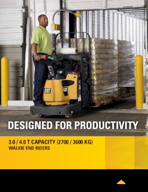 Transpallet uomo in piedi Caterpillar WR30