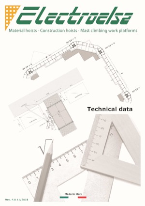 Ascensori industriali Electroelsa ELSA H20