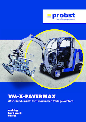 Pavimentatrici stradali Probst VM-X-PAVERMAX comfort