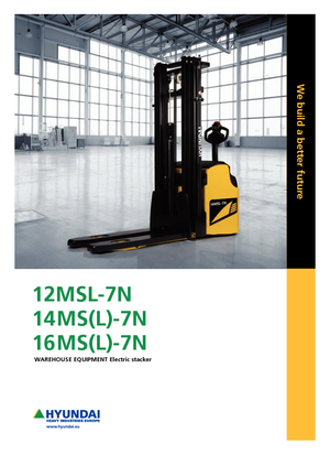 Impilatori Walkie Hyundai 16 MS 7 N