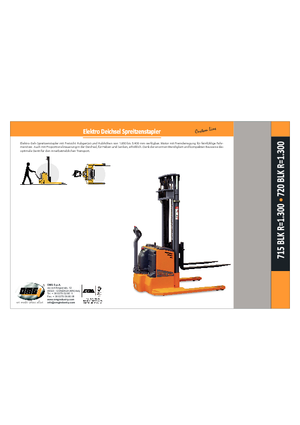 Impilatori Walkie OMG 715 BLK 1300