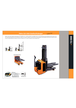 Impilatori Walkie OMG 715 BMK