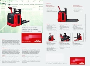 Impilatori Walkie Linde D14 