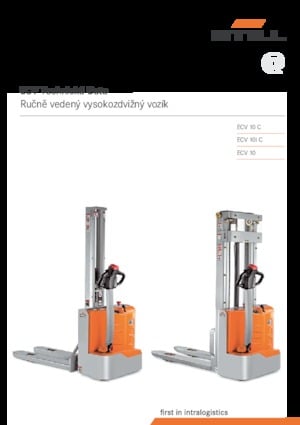 Impilatori Walkie Still ECV 10 C