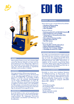 Impilatori Walkie Stöcklin EDI 16