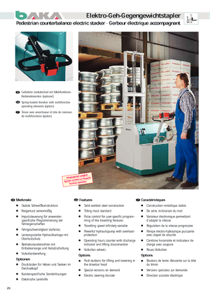 Impilatori Walkie Baka EGGT 89-1604