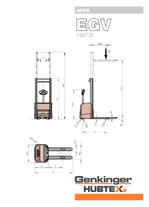 Impilatori Walkie Genkinger EGV 12/16