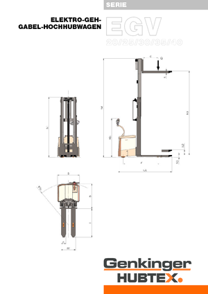 Impilatori Walkie Genkinger EGV 30/35