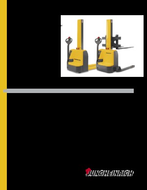 Impilatori Walkie Jungheinrich EMC B10