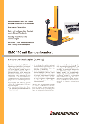 Impilatori Walkie Jungheinrich EMC 110 RK