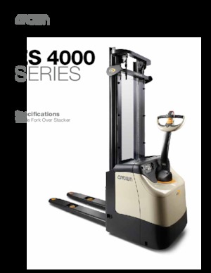 Impilatori Walkie Crown ES 4000-35 TL-3260