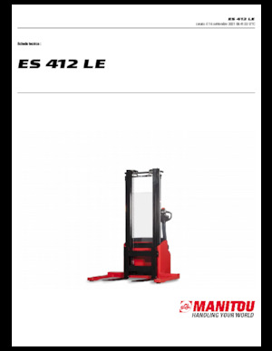 Impilatori Walkie Manitou ES 412 LE