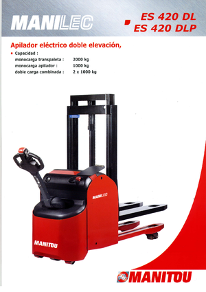 Impilatori Walkie Manitou ES 420 DLP